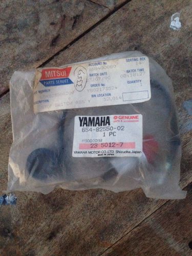 Yamaha stop switch 654-82550-02