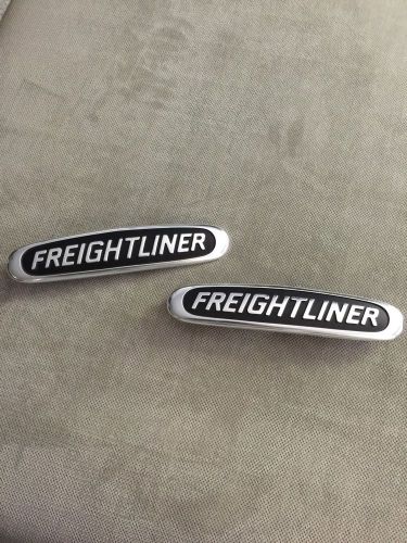 Freightliner name plate badges for 18 wheeler.