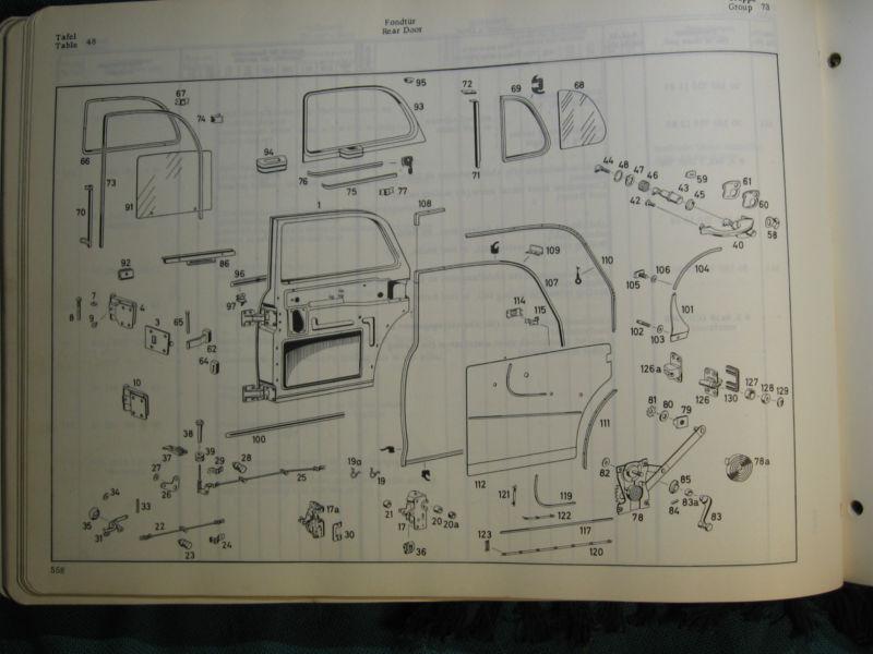 Mercedes parts book #5