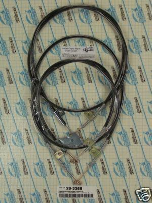 Cable set, all w/ heater only 1967 1968 camaro [26-3368]