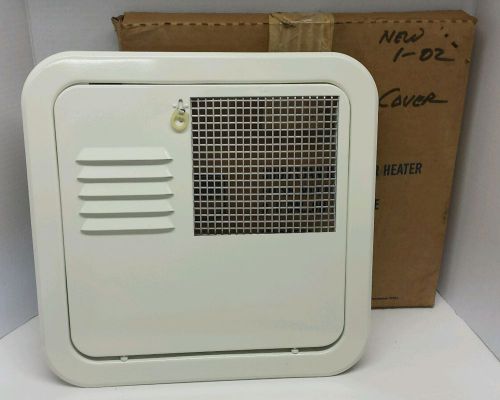 New suburban 6255acw rv water heater flush mount door 3-6 gallon colonial white