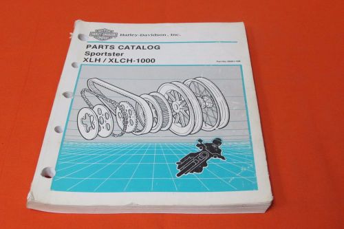 Harley davidson 1954-1978 xlh xlch 1000 sportster parts catalog manual 99451-78b