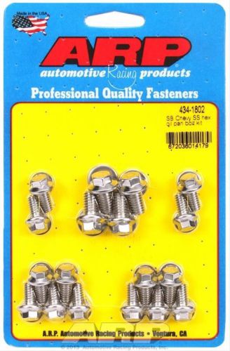 Arp 434-1802 small block chevy stainless steel oil pan bolt set