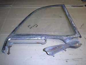 57 58 59 skyliner retractable right rear window frame glass convertible edsel oe