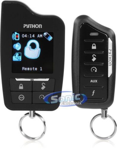 Python 5906p 2-way remote start keyless entry car alarm vehicle security system