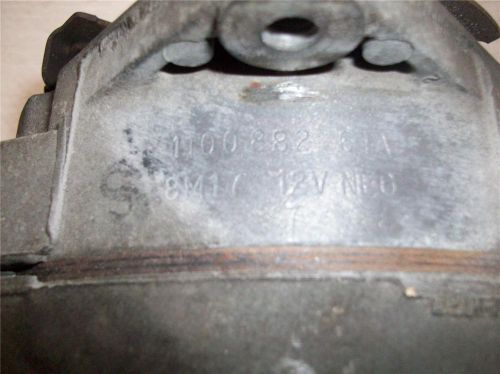 1969 corvettte #1100882 alternator dated 8m17- authentic original!