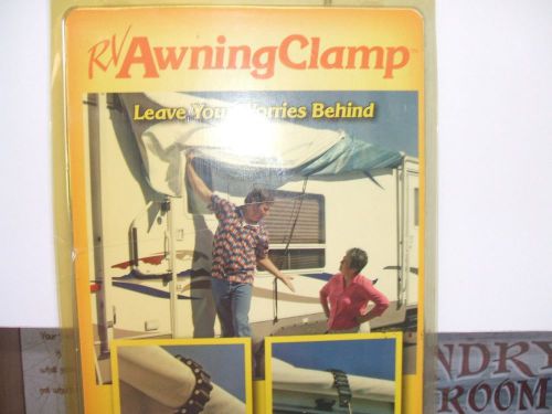 Rv awning clamp