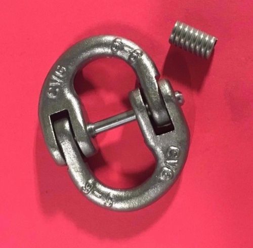 Cromox stainless steel 316 forged connecting link 6mm or 1/4&#034; marine grade 60