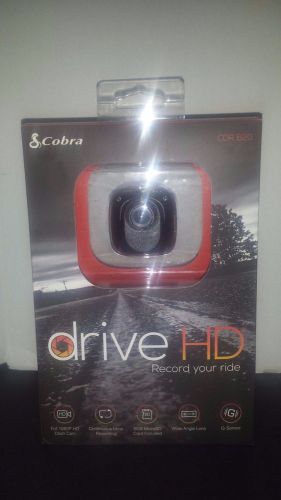 Cobra electronics cdr820 ultra compact drive hd dash cam- brand new &amp; sealed!!!