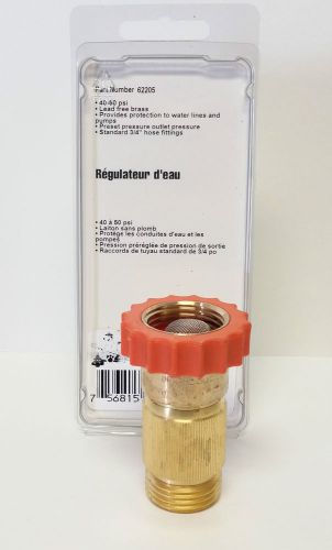 Water regulator - lead free brass - 40 to 50 psi