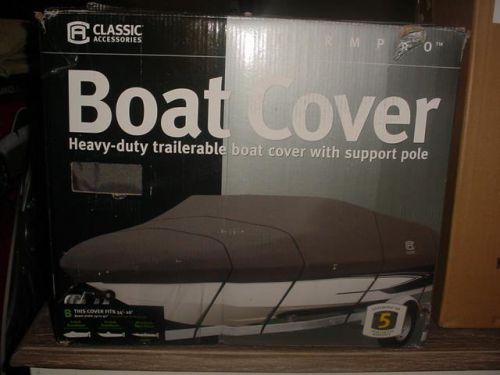 New 14&#039;-16&#039; 90&#034;w classic accessories stormpro hd bass &amp; runabout boat cover