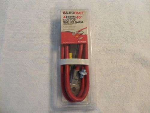 Side post battery cable 40&#034; length 4 ga autocraft