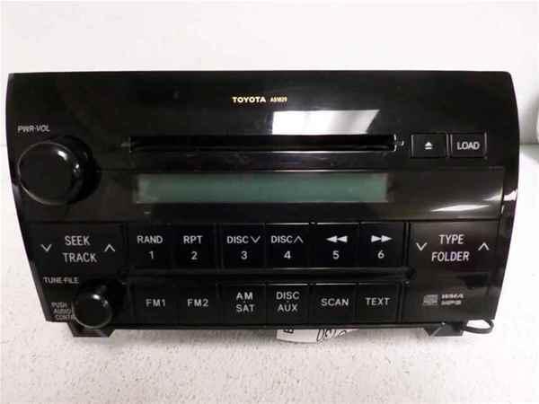 Find 07 08 09 10 11 12 Toyota Tundra CD Player Radio OEM LKQ in