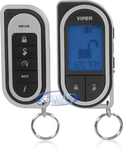 Viper 5710v 2-way remote start car alarm security system w/ bypass module