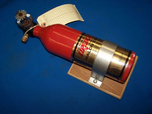 Fireboy  automatic halon 1301 model 15vh fire extinguisher