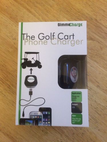 Gimme charge the golf cart phone charger