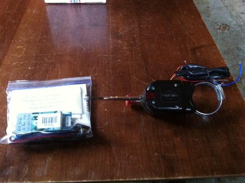 6 volt turn signal switch kit with instructions and hardware