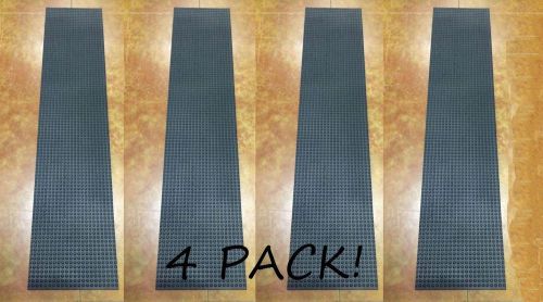 Slide guides inc. snowmobile trailer traction mat - 6&#039; length x 16&#034; width - 4 pk