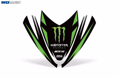 Hood wrap decal graphic for arctic cat m series crossfire parts sled snowmobile