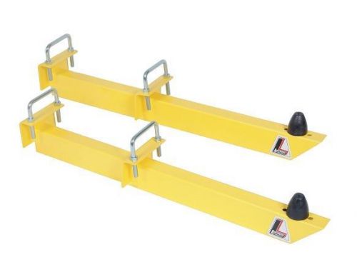 Lakewood 20475 28&#034;  yellow universal traction bars for leaf spring cars