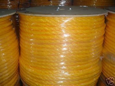 1/4&#034; x 1200&#039; poly rope  trucking general use pull line