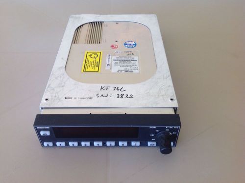 Bendix/king kt-76c transponder and tray p/n: 066-01156-0101