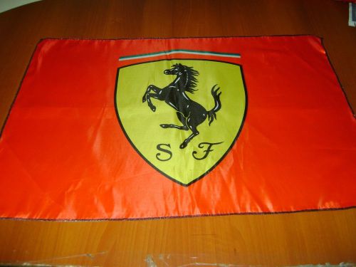 Ferrari flag banner sublimated man cave deco ferrari f40 f30 maranello f1 430 nr