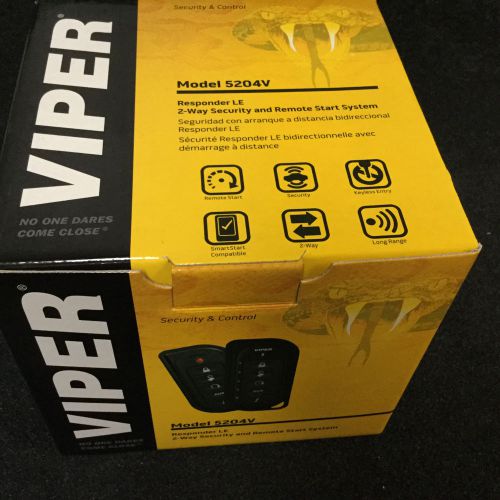 Viper 5204 2013 version of 5701 alarm remote start 2 way paging keyless entry