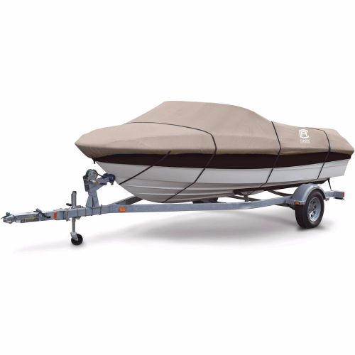 Classic accessories stormpro heavy duty boat cover charcoal