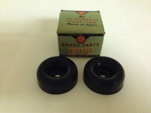 Vintage eis brake parts 2-r1035 14492 new old stock rubber bushings nos