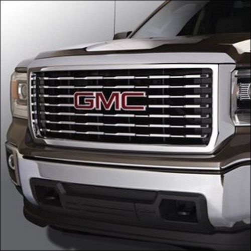 Purchase BRAND NEW GENUINE OEM GM ACCESSORY CHROME RADIATOR GRILLE 2015