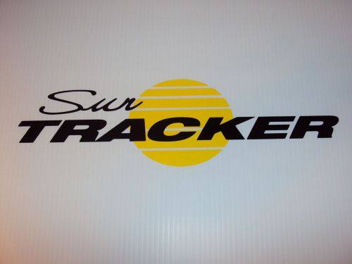 2-44 inch sun tracker pontoon marine vinyl yellow sun suntracker boat decals -