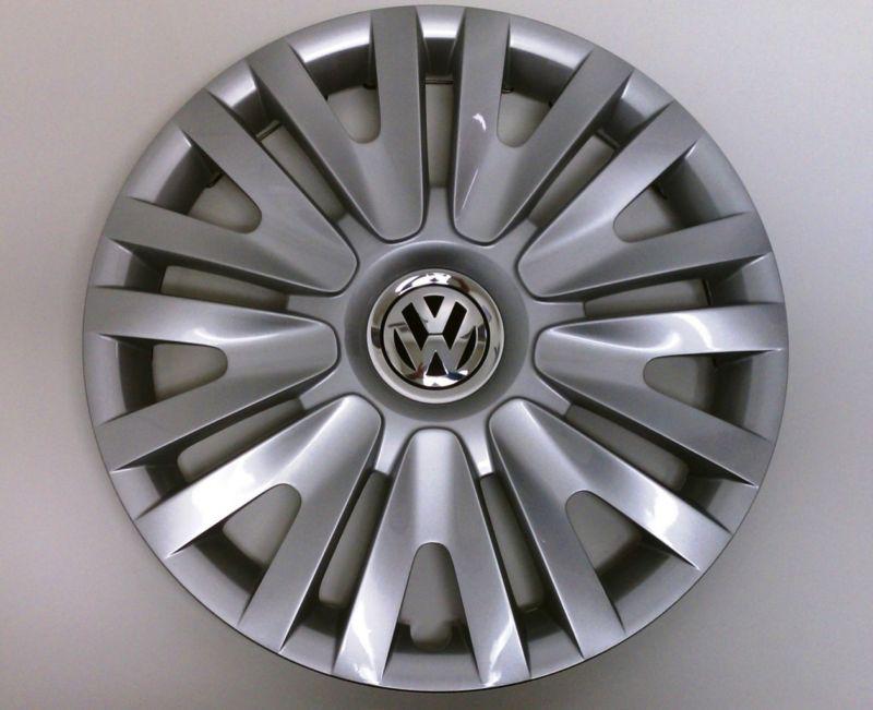 Buy NEW VW OEM WHEEL COVER HUB CAP MK6 GOLF 15" 2011 SILVER CHROME