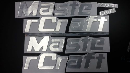 Mastercraft boat emblem 44&#034; stickers set