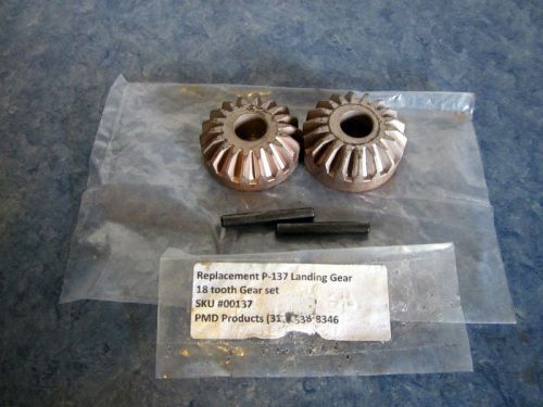 Pmd products replacement p-137 landing gear 18 tooth gear set