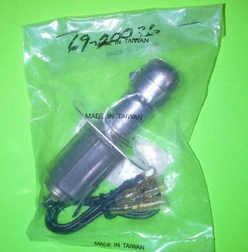 Marinco 20036  cigarette lighter and chart light 12v stainless afi (69-20036)