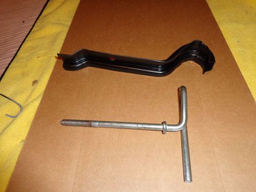 Ford mercury spare tire jack hold down bracket and stud