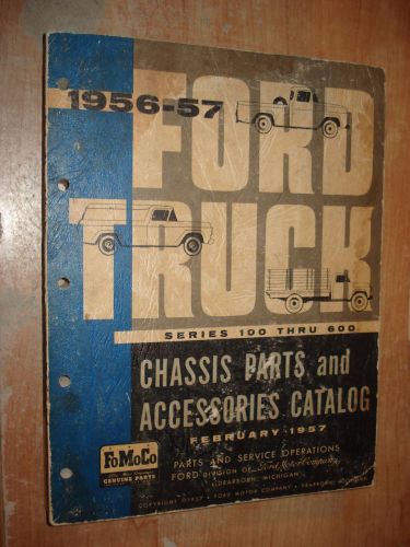 Find Ford Truck Parts Catalog Original Fomoco Book Rare