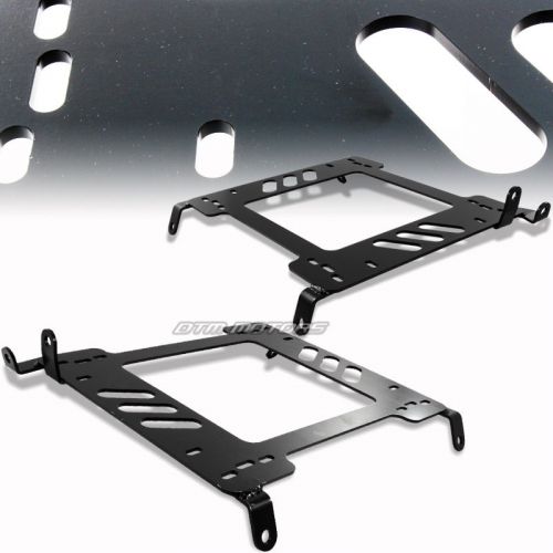 1 pair steel planted racing seat mounting bracket for 98-02 honda accord 2dr