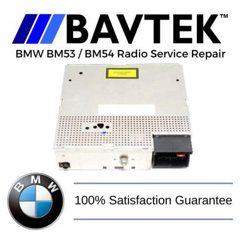 Bmw e38 e39 e46 e53 325i 530i 740i x5 bm53 bm54 radio service repair 