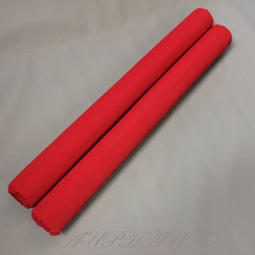 36&#034; red heavy-duty trailer guide pads 2&#034;