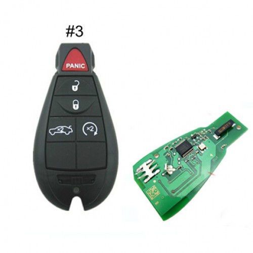 Smart remote key for chrysler dodge fcc id m3n5wy783x