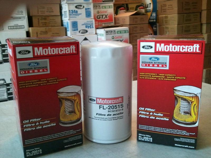 Powerstroke 6.7 diesel motorcraft oil filters fl2051 (3)