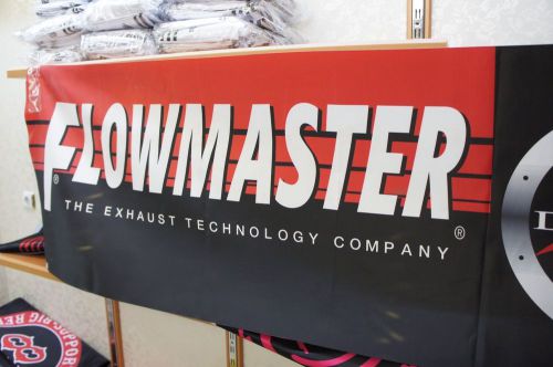 Flowmaster flag banner muffler racing nascar donzi beyond performance