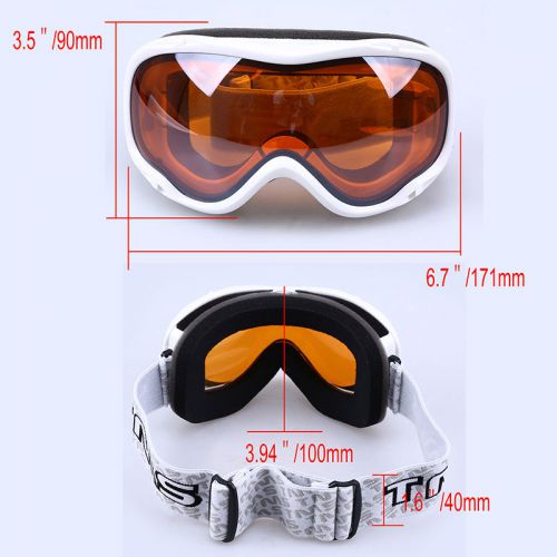 Winter snowmobile protective eyewear glasses snow ski snowboard racing goggles