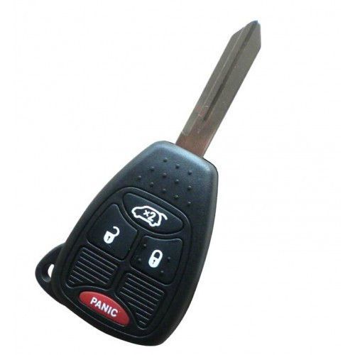Remote key 3+1 button 433mhz id46 chip for chrysler dodge jeep fcc oht