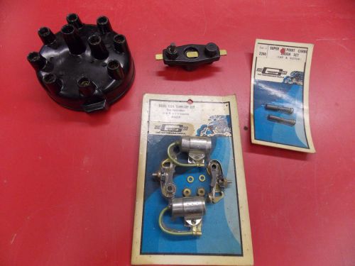 W &amp; h ducoil distributor cap, rotor, carbon brushes, points and condensers