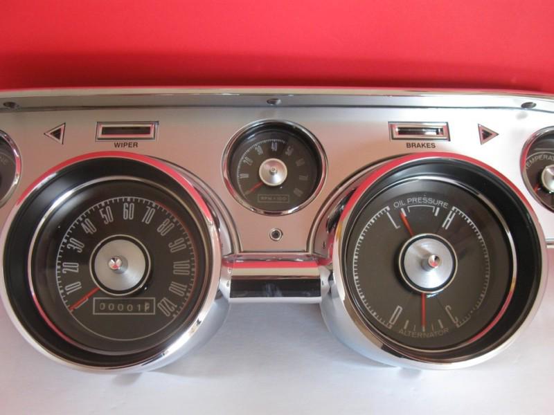 Purchase 1967 Mustang Gauge Cluster with 8K TACHOMETER - RESTORED