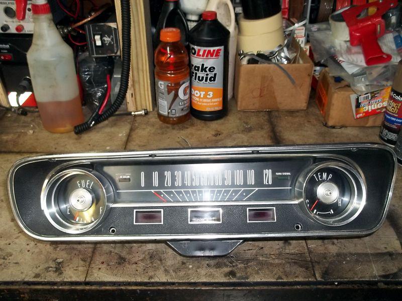 Buy 1965 Ford Mustang Speedometer & Gauge Cluster Panel Original in