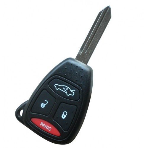 Remote key 4 button with id46 chip for dodge chrysler jeep fcc id:kobdt04a
